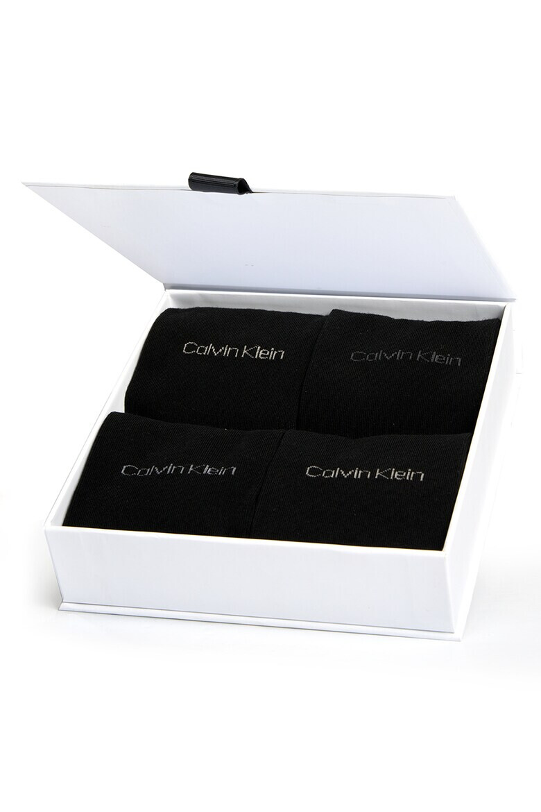 CALVIN KLEIN Дълги чорапи с лого - 4 чифта - Pepit.bg