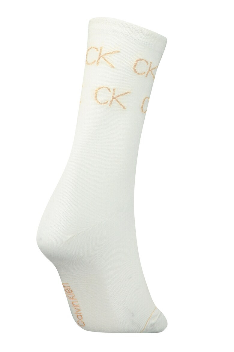 CALVIN KLEIN Дълги чорапи с лого - Pepit.bg