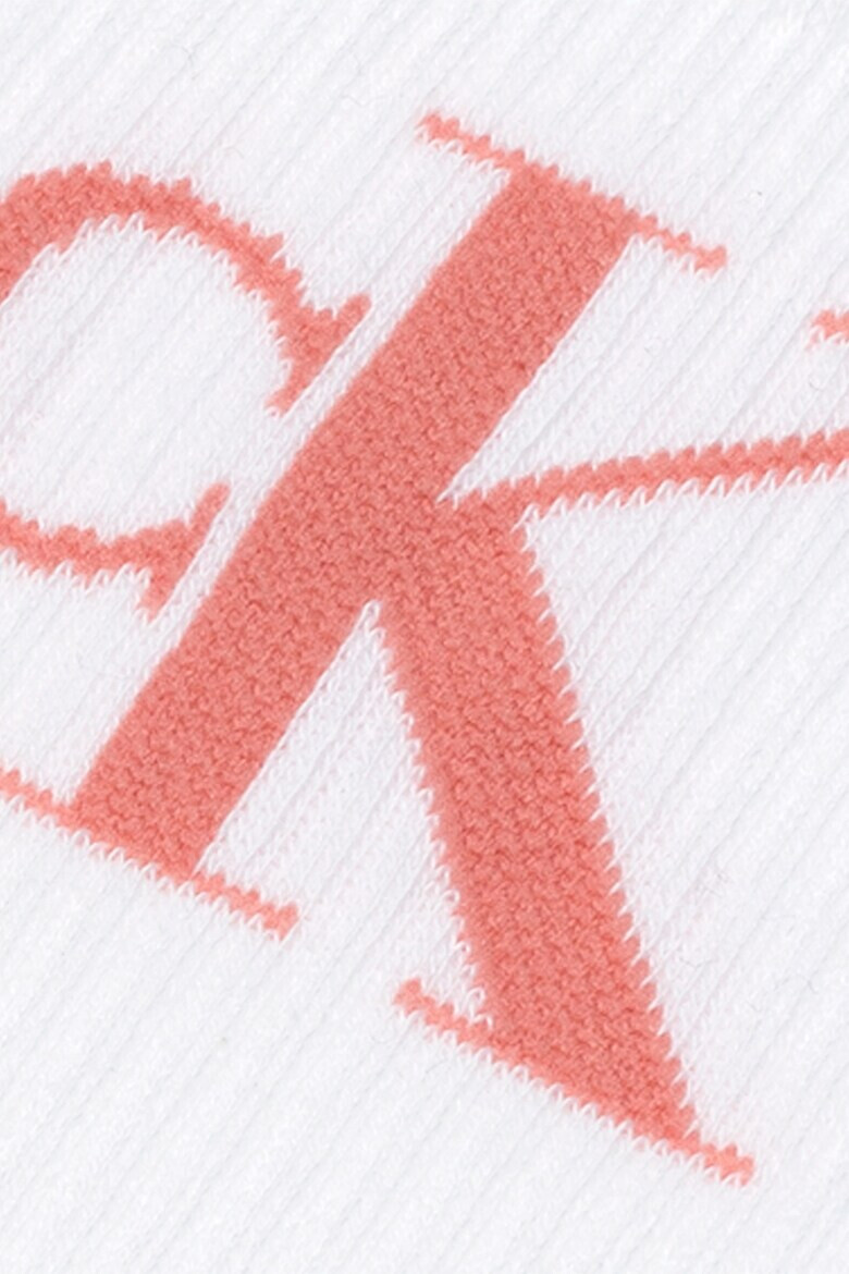 CALVIN KLEIN Дълги рипсени чорапи - 2 чифта - Pepit.bg