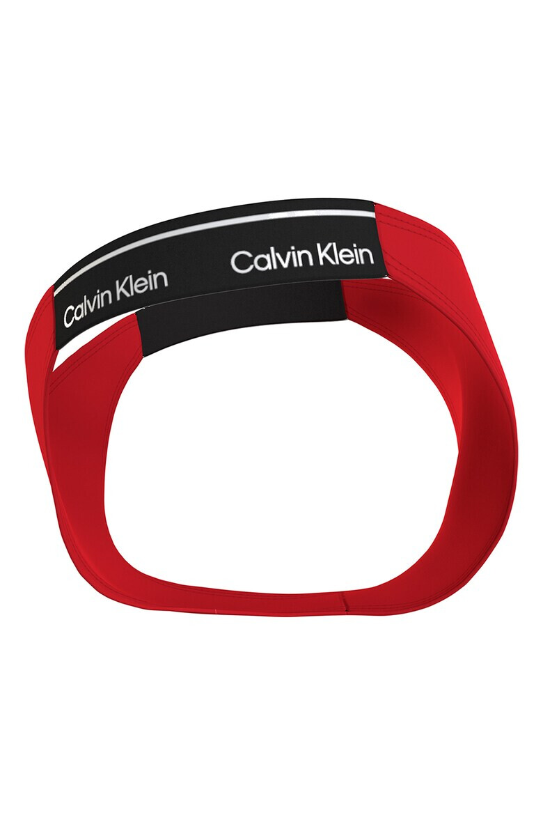 CALVIN KLEIN Долнище на бански с лого на талията - Pepit.bg