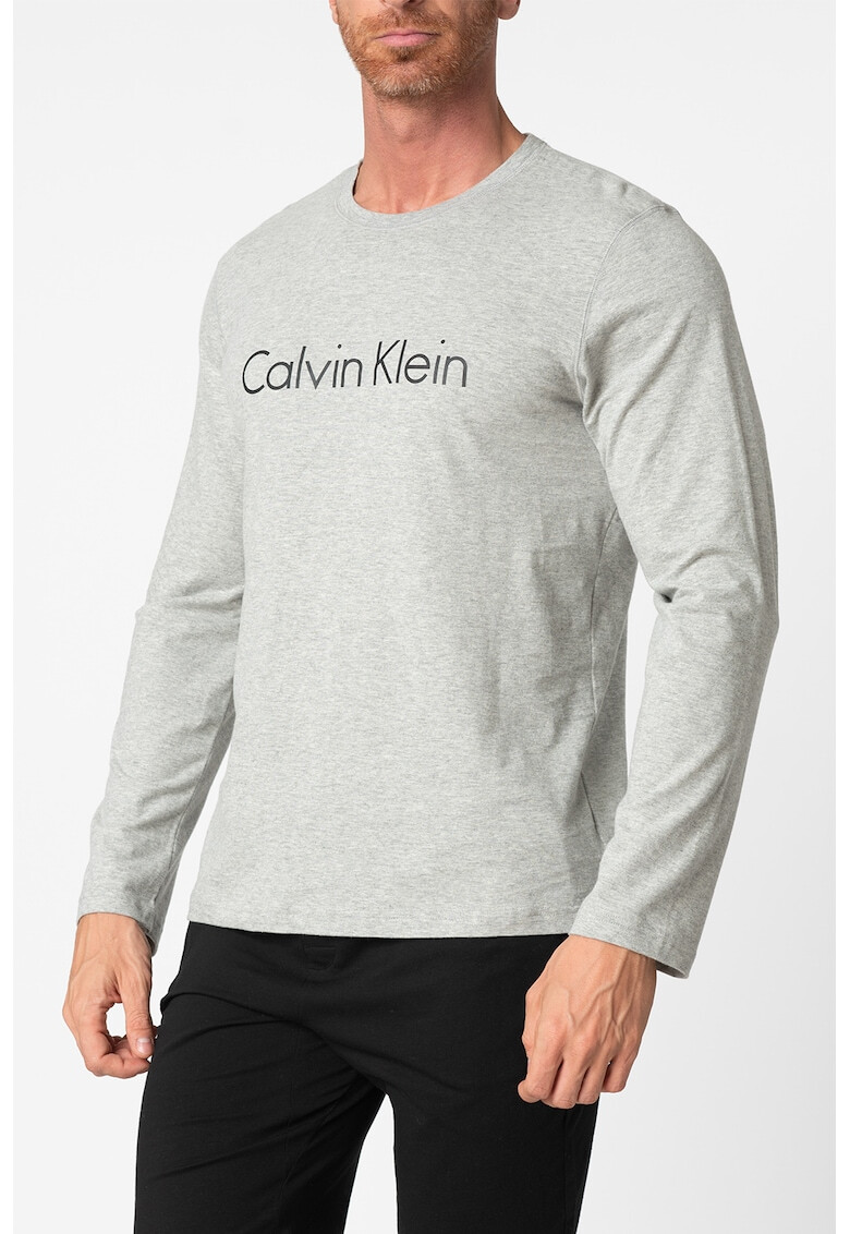 CALVIN KLEIN Домашна блуза с лого - Pepit.bg
