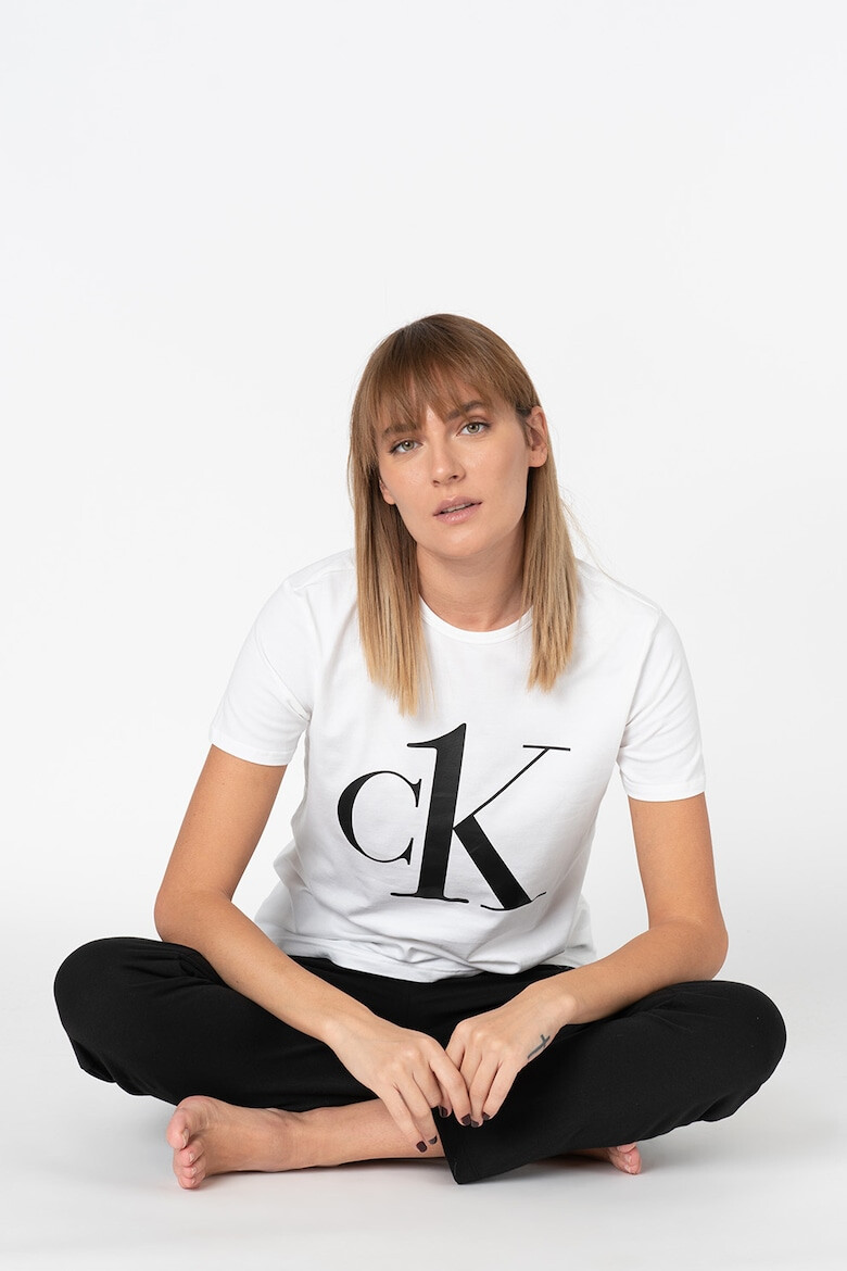 CALVIN KLEIN Домашна тениска с лого - Pepit.bg