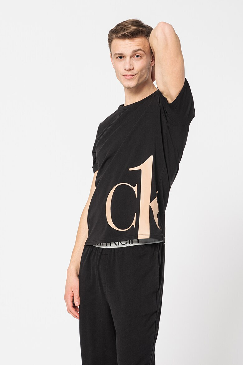 CALVIN KLEIN Домашна тениска с лого - Pepit.bg