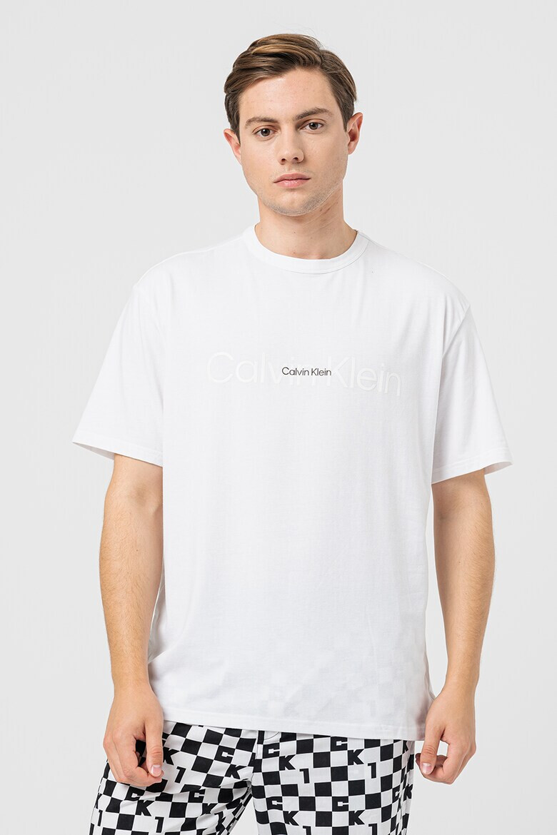 CALVIN KLEIN Домашна тениска с лого - Pepit.bg