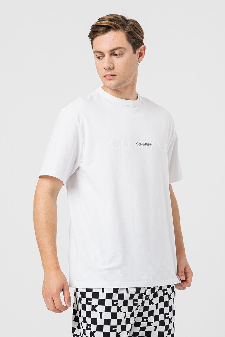CALVIN KLEIN Домашна тениска с лого - Pepit.bg