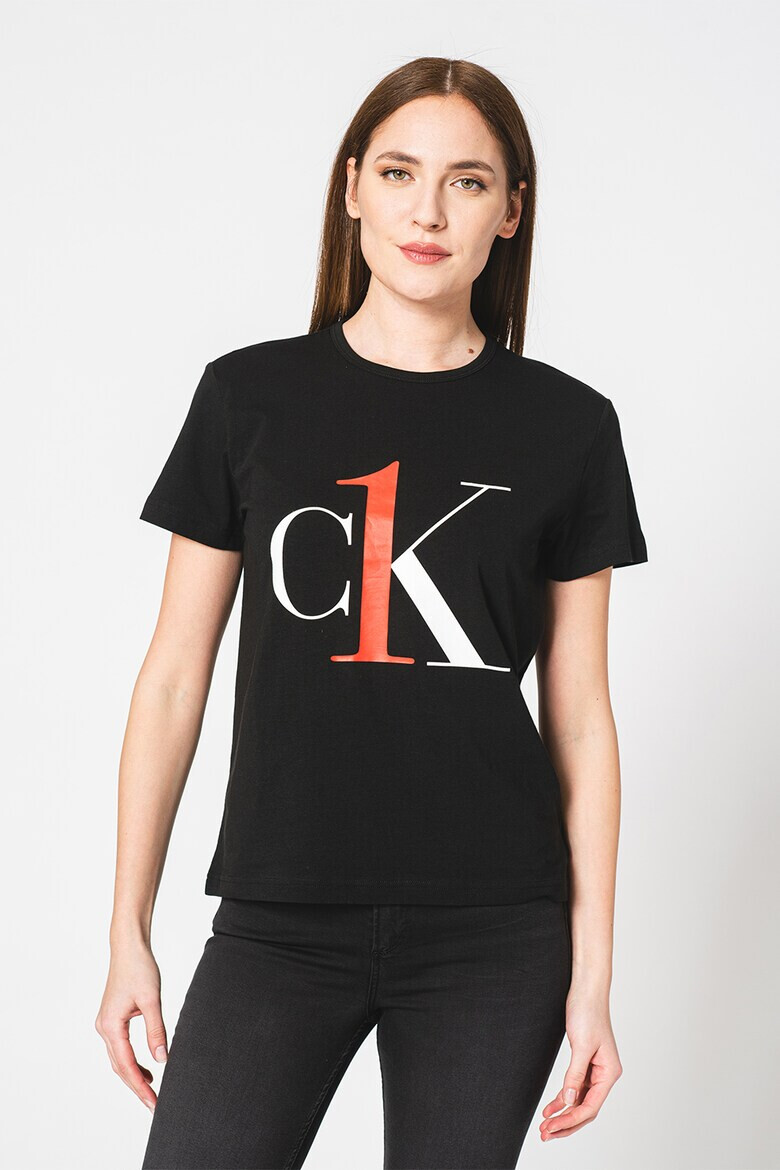 CALVIN KLEIN Домашна тениска с лого - Pepit.bg