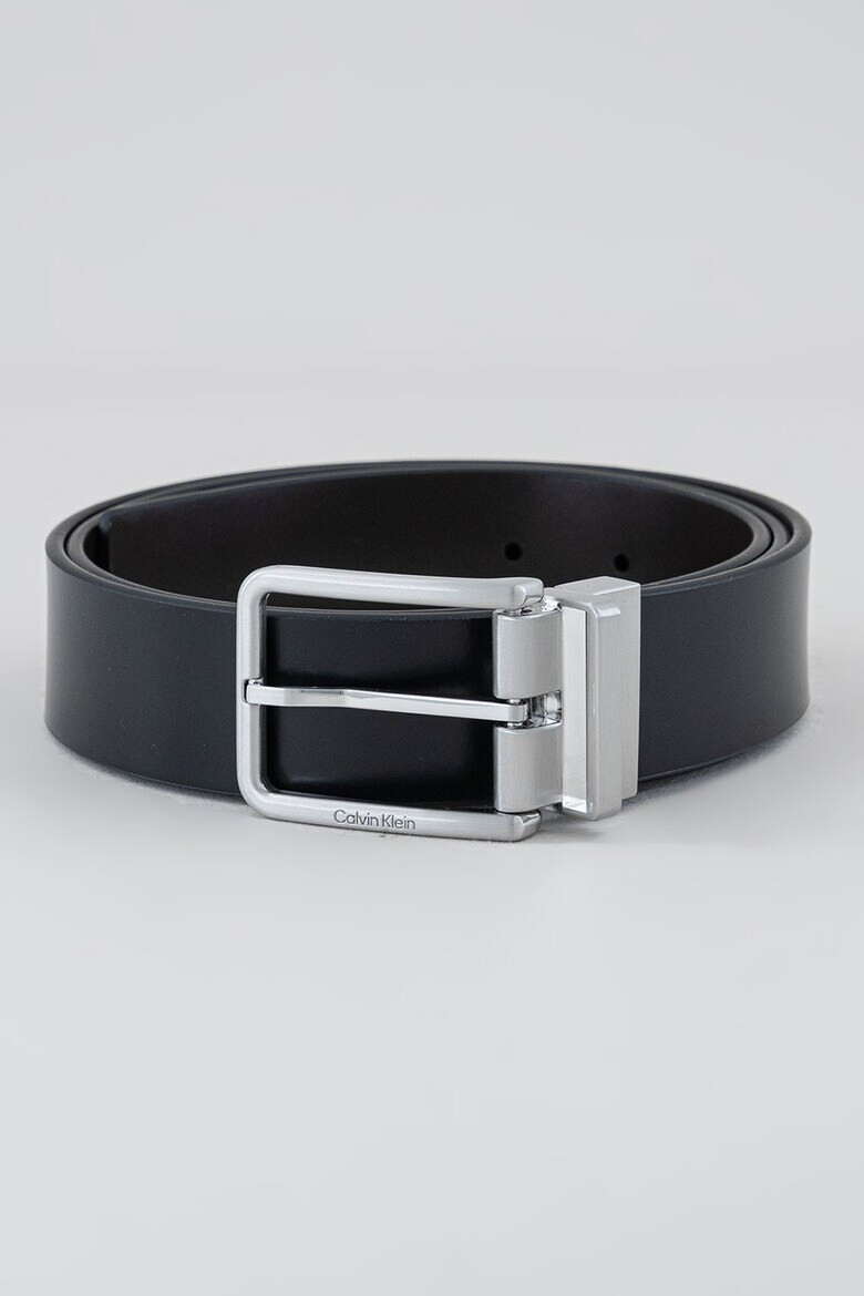 CALVIN KLEIN Двулицев кожен колан - Pepit.bg