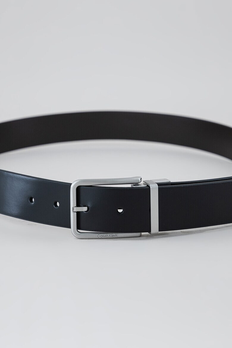 CALVIN KLEIN Двулицев кожен колан - Pepit.bg