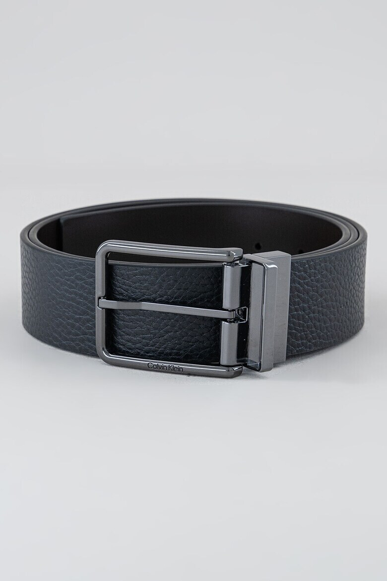 CALVIN KLEIN Двулицев кожен колан - Pepit.bg