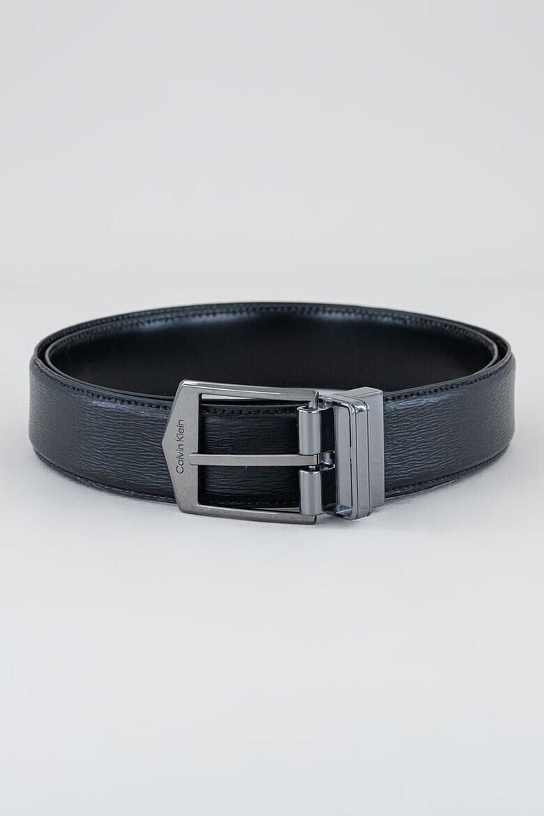 CALVIN KLEIN Двулицев кожен колан - Pepit.bg