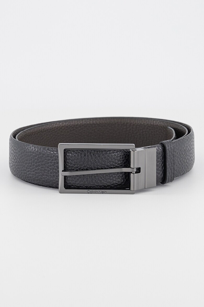 CALVIN KLEIN Двулицев кожен колан - Pepit.bg