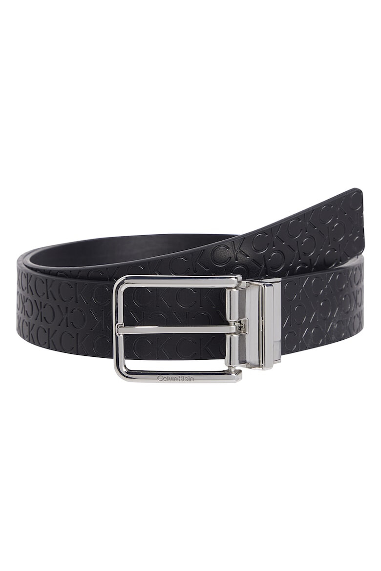 CALVIN KLEIN Двулицев кожен колан - Pepit.bg