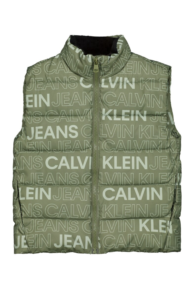 CALVIN KLEIN Елек с цип и лого - Pepit.bg