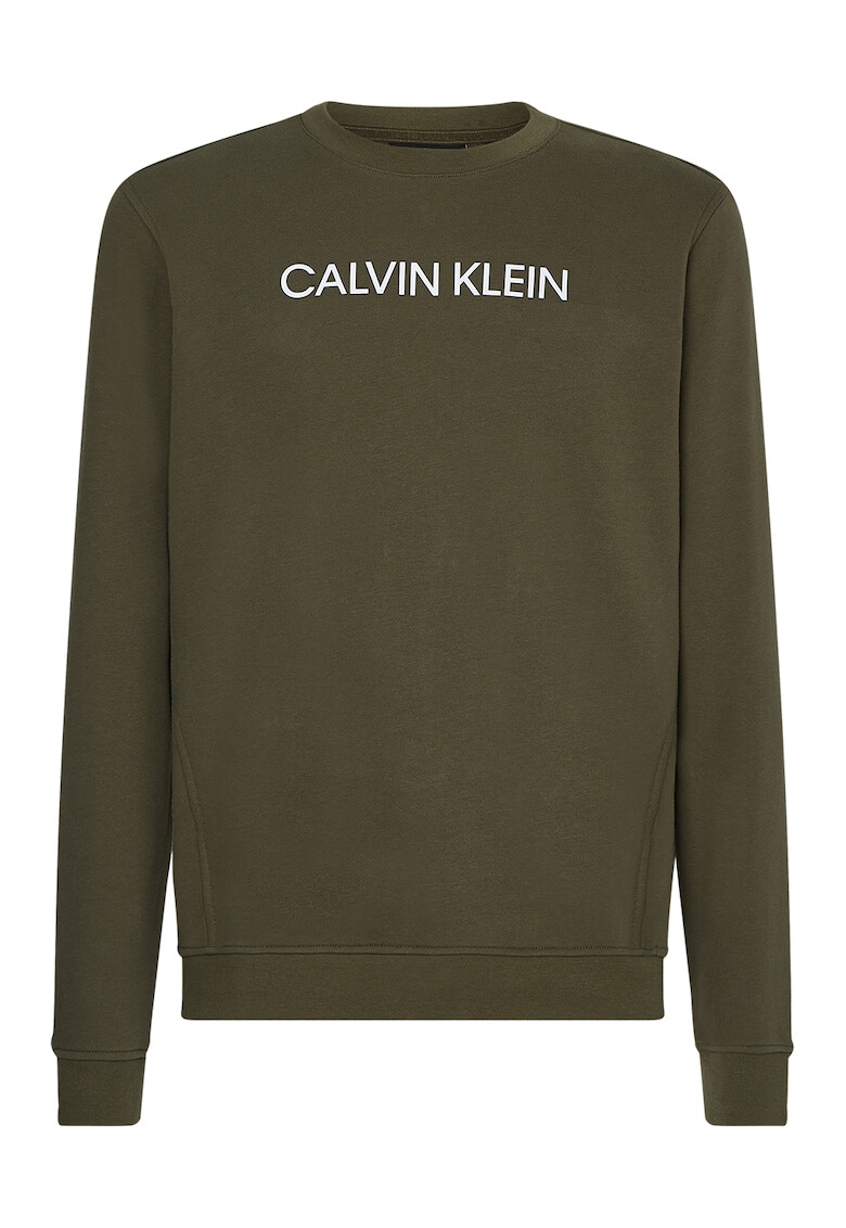 CALVIN KLEIN Фитнес блуза с лого - Pepit.bg