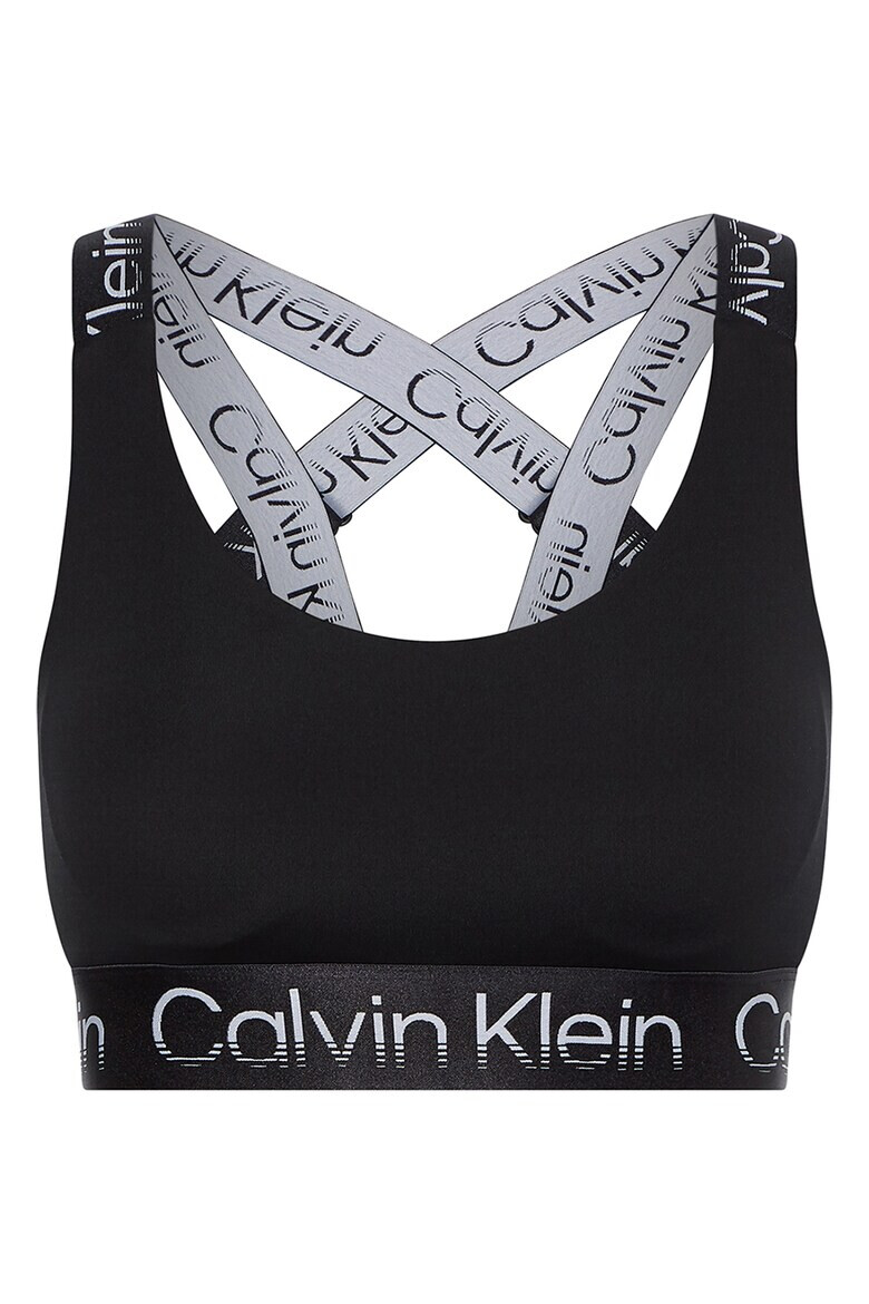 CALVIN KLEIN Фитнес бюстие с лого - Pepit.bg