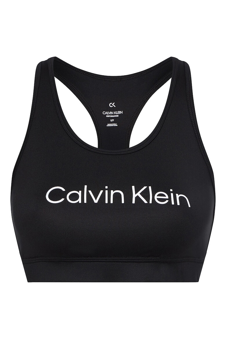 CALVIN KLEIN Фитнес бюстие с лого - Pepit.bg