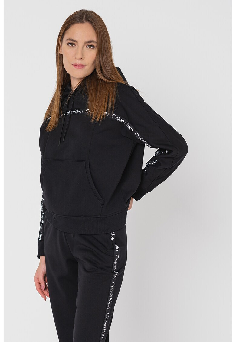 CALVIN KLEIN Фитнес худи с лого - Pepit.bg