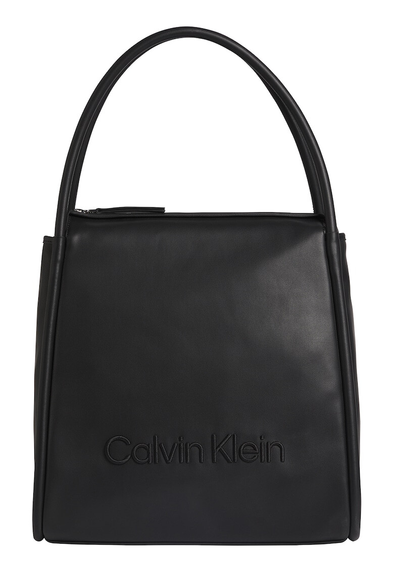 CALVIN KLEIN Хобо чанта с лого - Pepit.bg