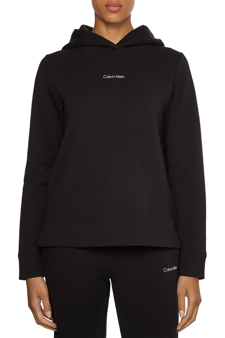 CALVIN KLEIN Худи с цепки встрани - Pepit.bg