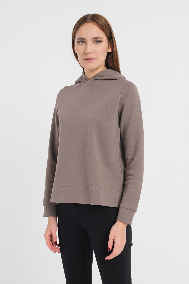 CALVIN KLEIN Худи с цепки встрани - Pepit.bg