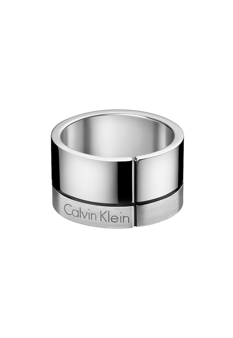 CALVIN KLEIN Иноксов пръстен с лого - Pepit.bg