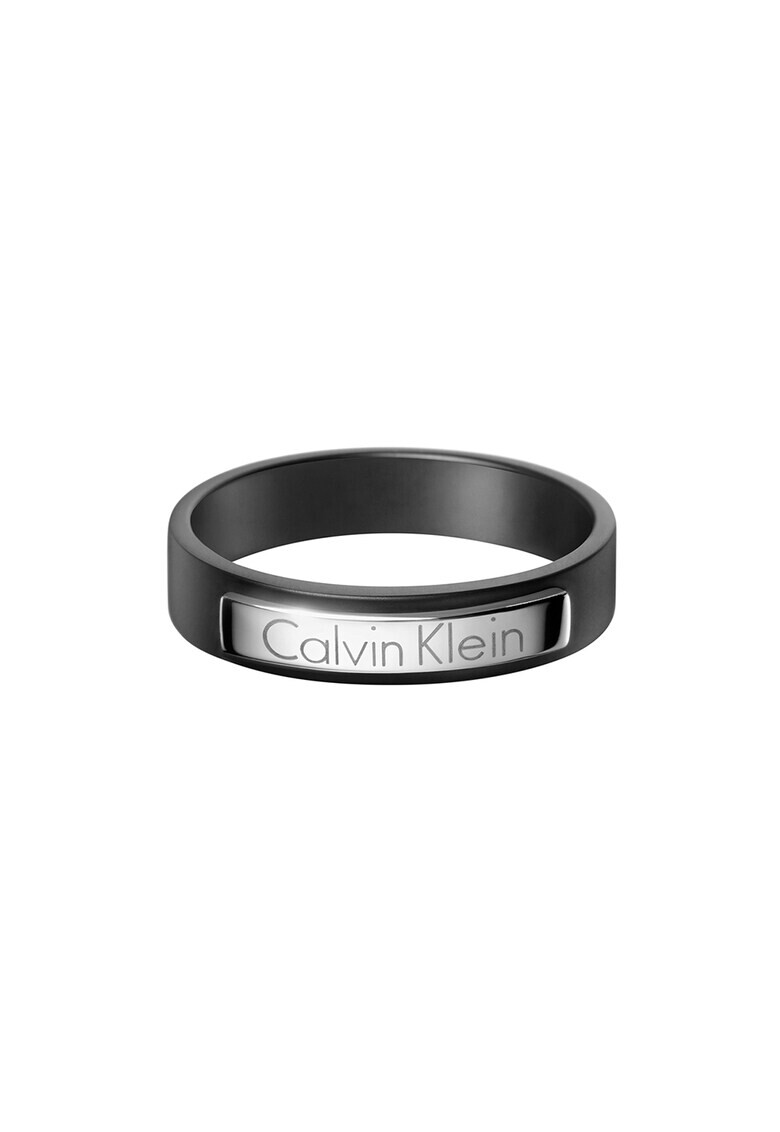 CALVIN KLEIN Иноксов пръстен с лого - Pepit.bg