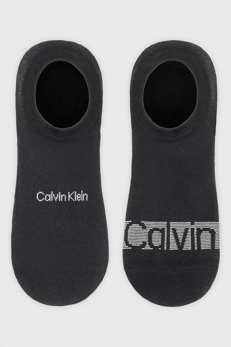 CALVIN KLEIN Изрязани чорапи - 2 чифта - Pepit.bg