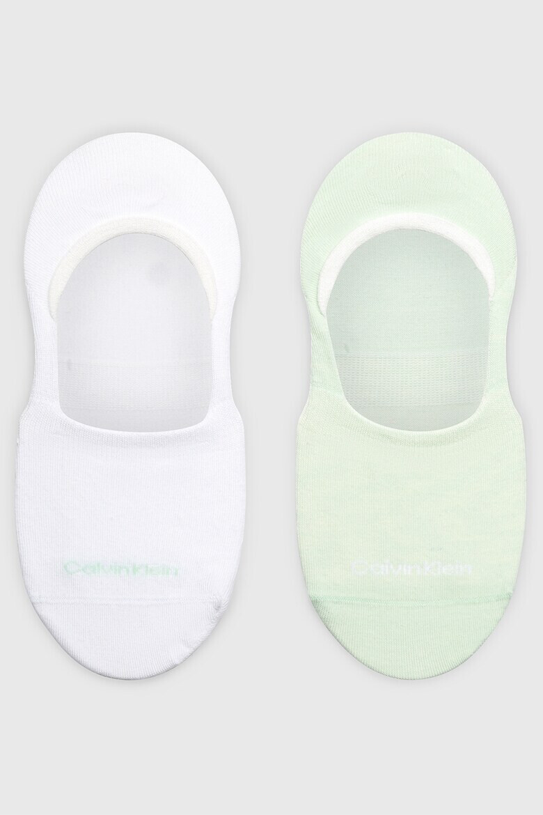 CALVIN KLEIN Изрязани чорапи - 2 чифта - Pepit.bg
