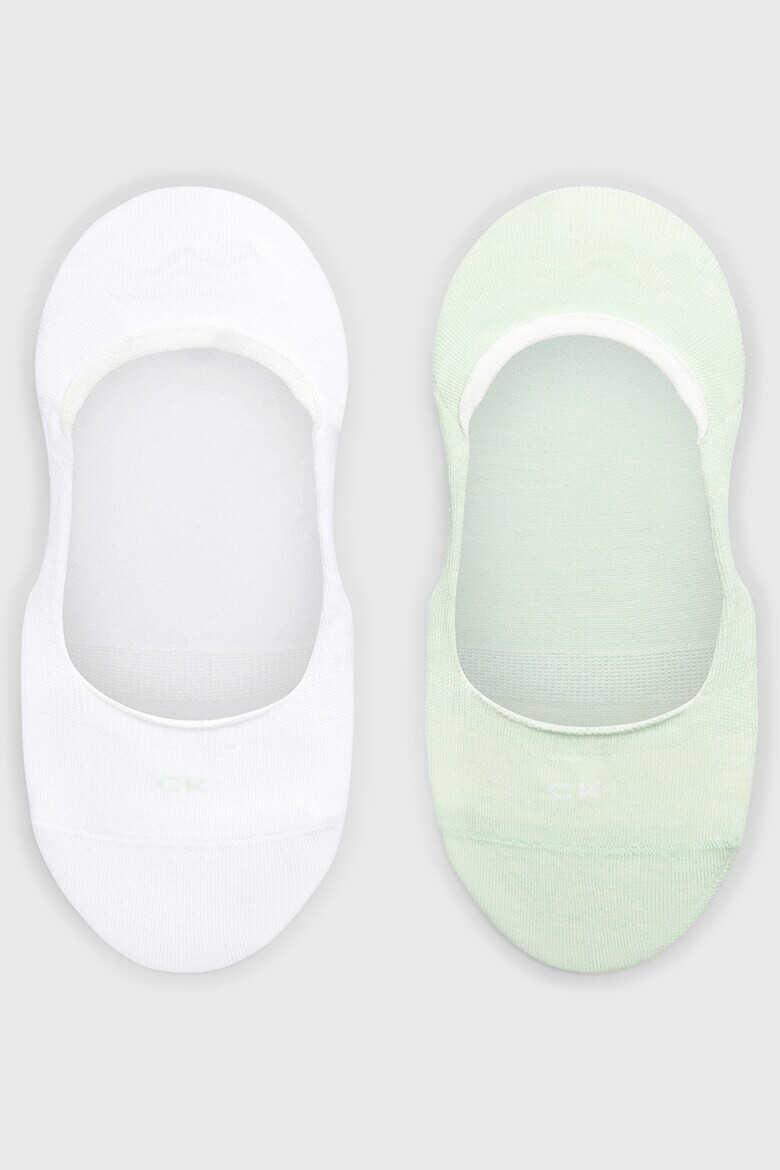 CALVIN KLEIN Изрязани чорапи - 2 чифта - Pepit.bg