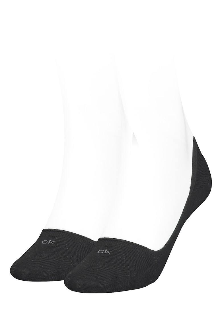 CALVIN KLEIN Изрязани чорапи - 2 чифта - Pepit.bg