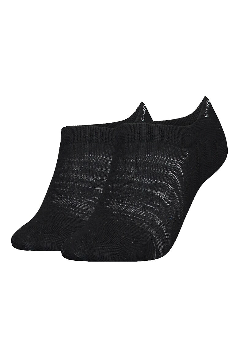 CALVIN KLEIN Изрязани чорапи 2 чифта - Pepit.bg