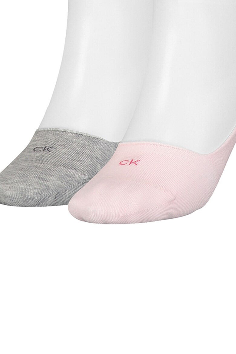 CALVIN KLEIN Изрязани чорапи - 2 чифта - Pepit.bg