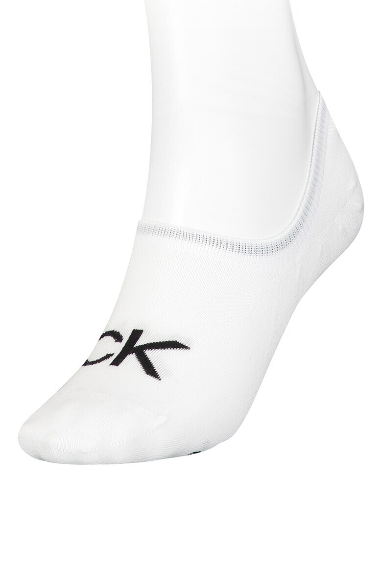 CALVIN KLEIN Изрязани чорапи с лого - Pepit.bg