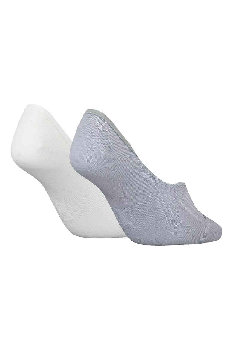 CALVIN KLEIN Изрязани чорапи с памук 2 чифта - Pepit.bg