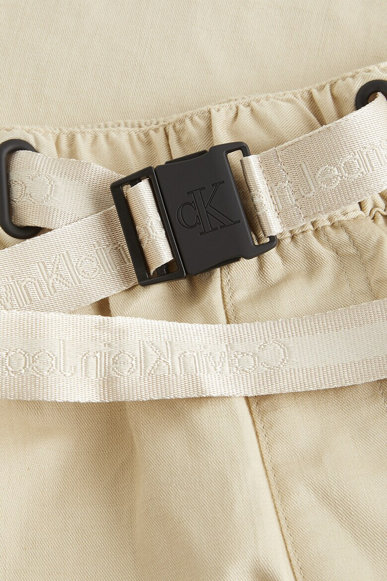 CALVIN KLEIN JEANS Бермуди с лен и колан - Pepit.bg