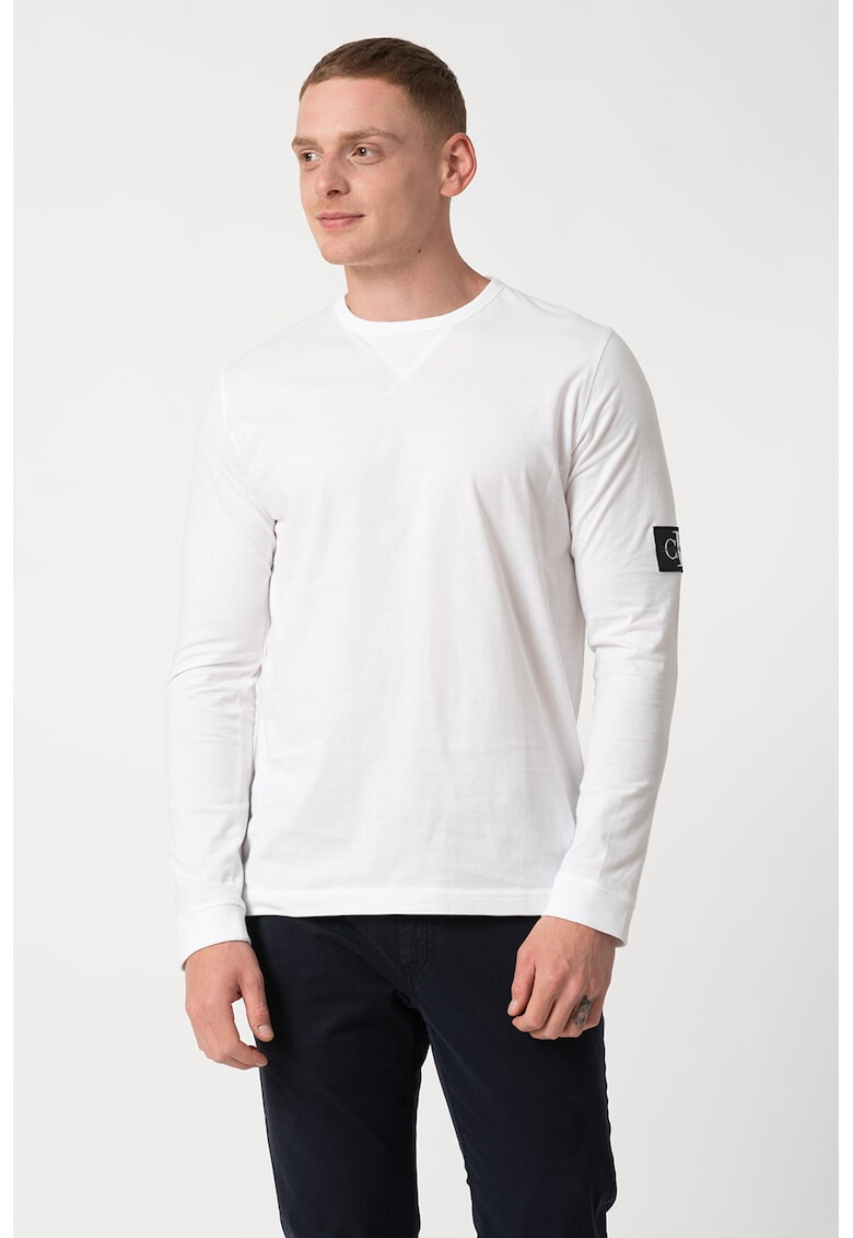 CALVIN KLEIN JEANS Блуза с лого - Pepit.bg