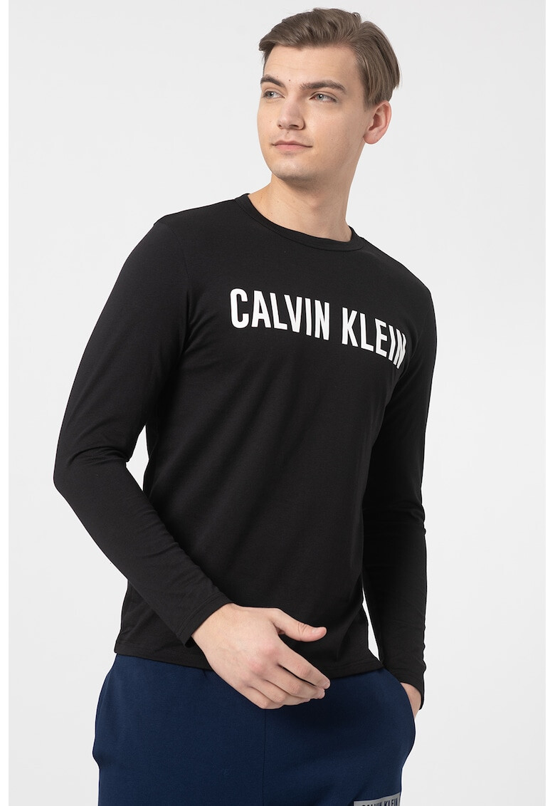 CALVIN KLEIN JEANS Блуза с лого - Pepit.bg