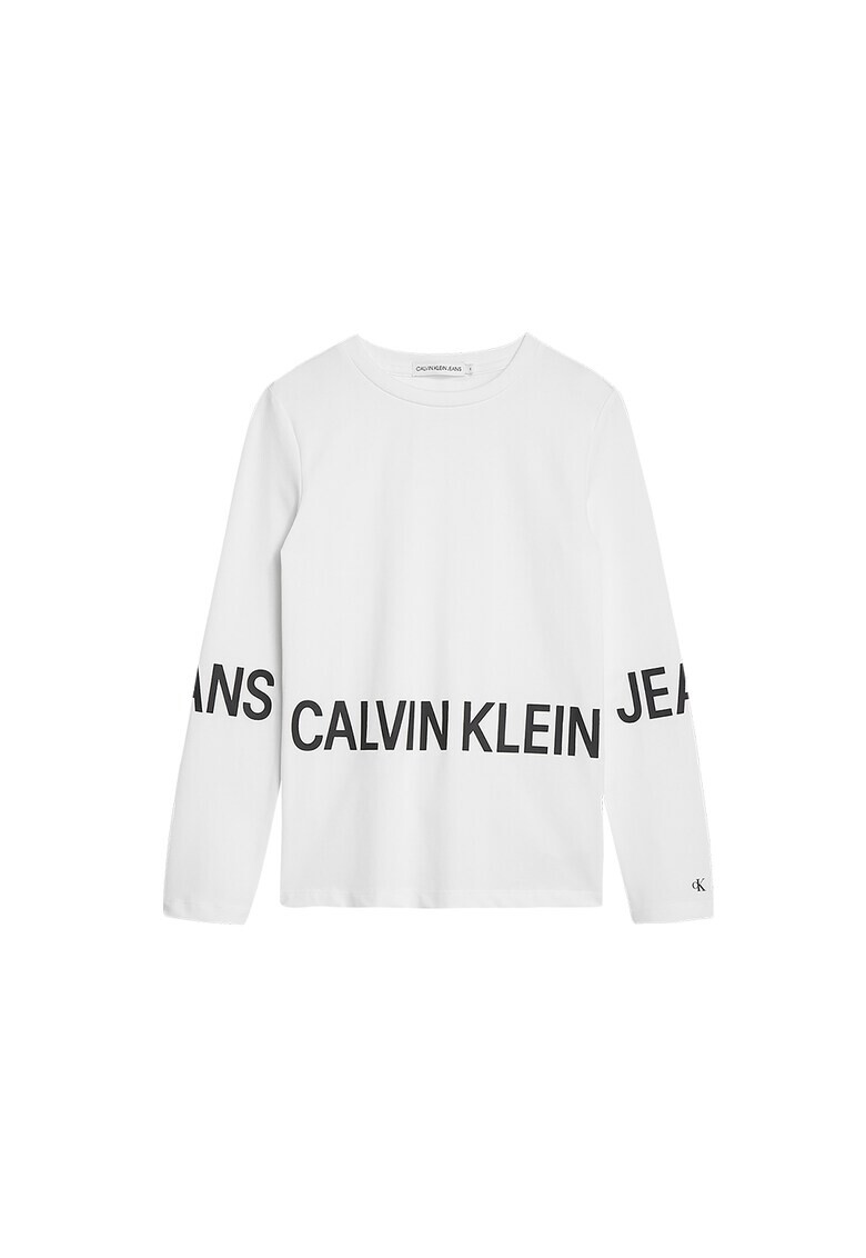 CALVIN KLEIN JEANS Блуза с лого - Pepit.bg
