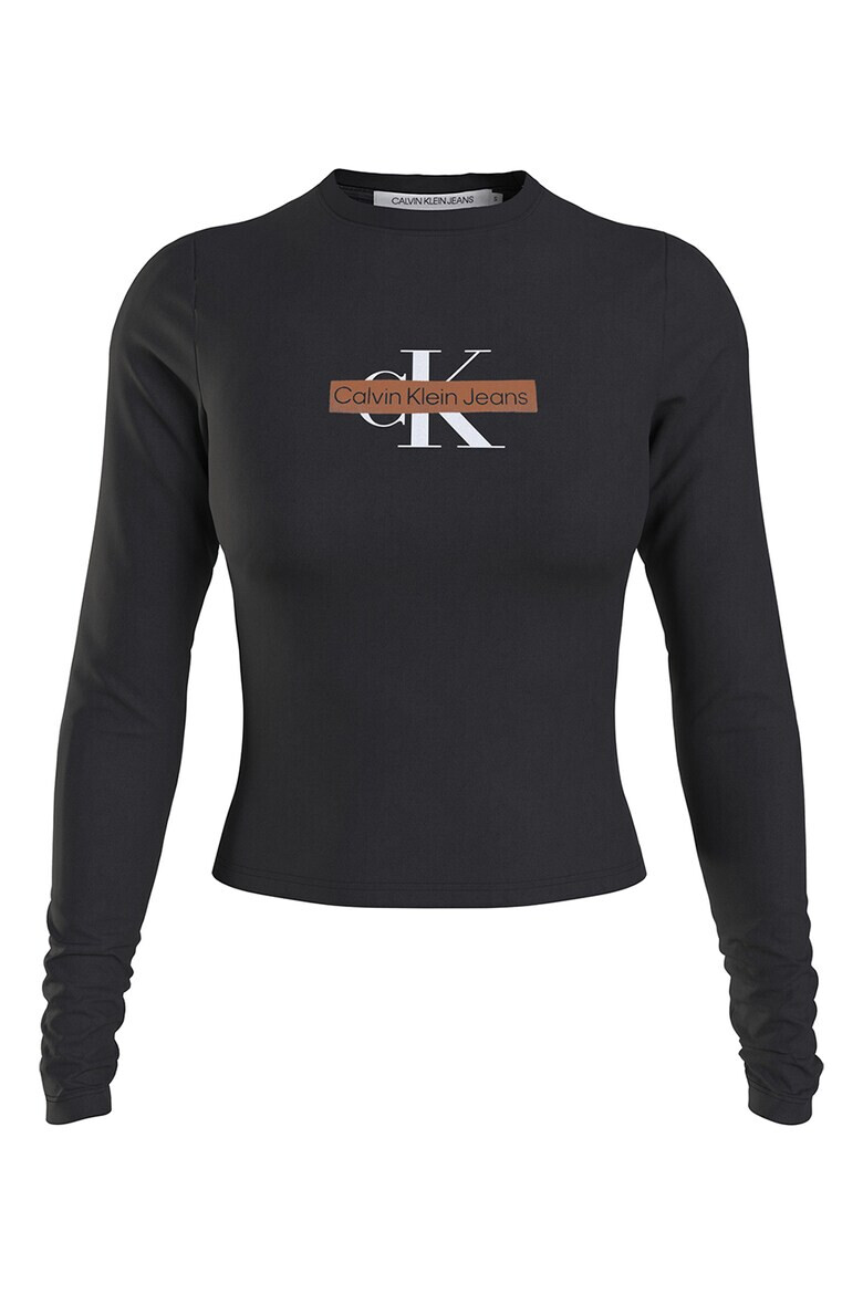 CALVIN KLEIN JEANS Блуза с лого - Pepit.bg