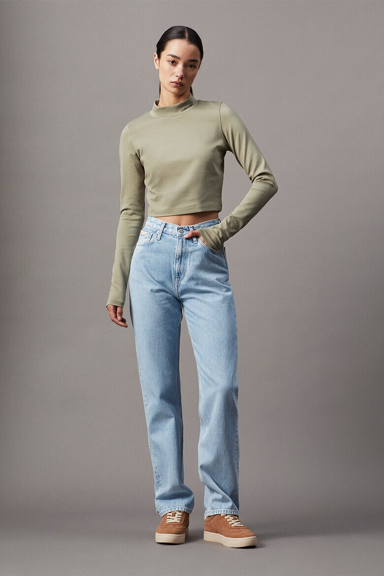 CALVIN KLEIN JEANS Блуза с поло - Pepit.bg