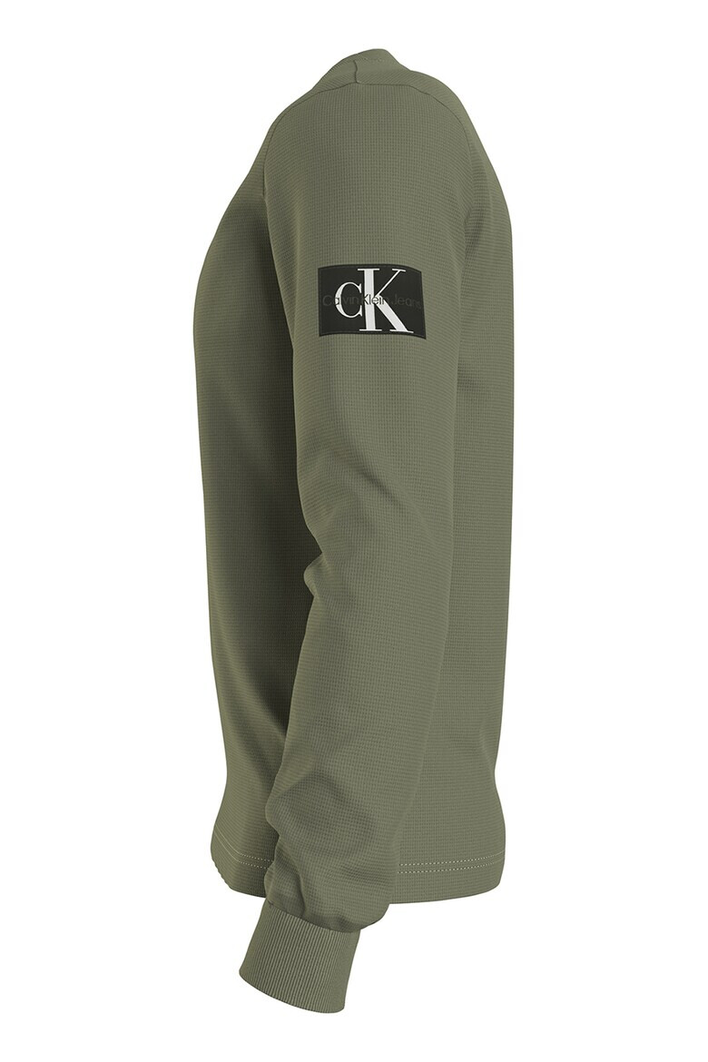 CALVIN KLEIN JEANS Блуза с пришито лого - Pepit.bg