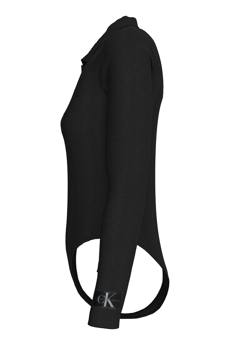CALVIN KLEIN JEANS Боди с остра яка - Pepit.bg
