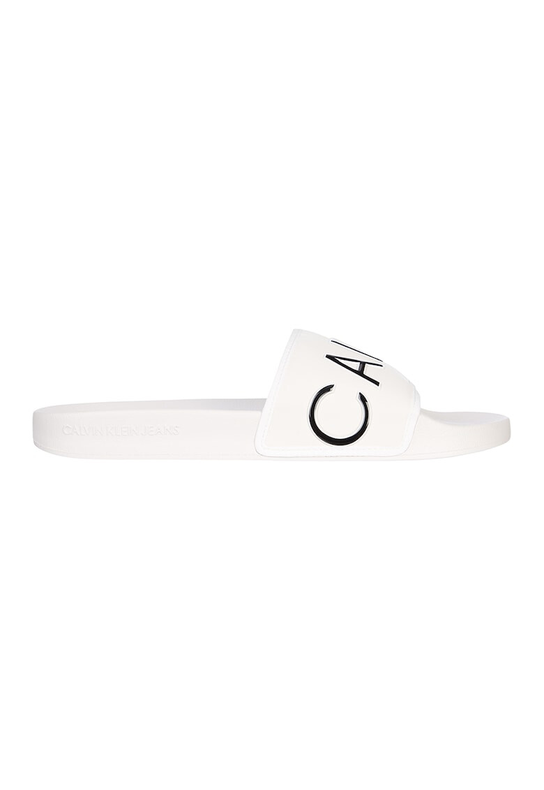 CALVIN KLEIN JEANS Чехли с лого - Pepit.bg