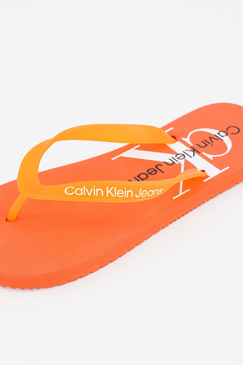 CALVIN KLEIN JEANS Чехли с лого - Pepit.bg