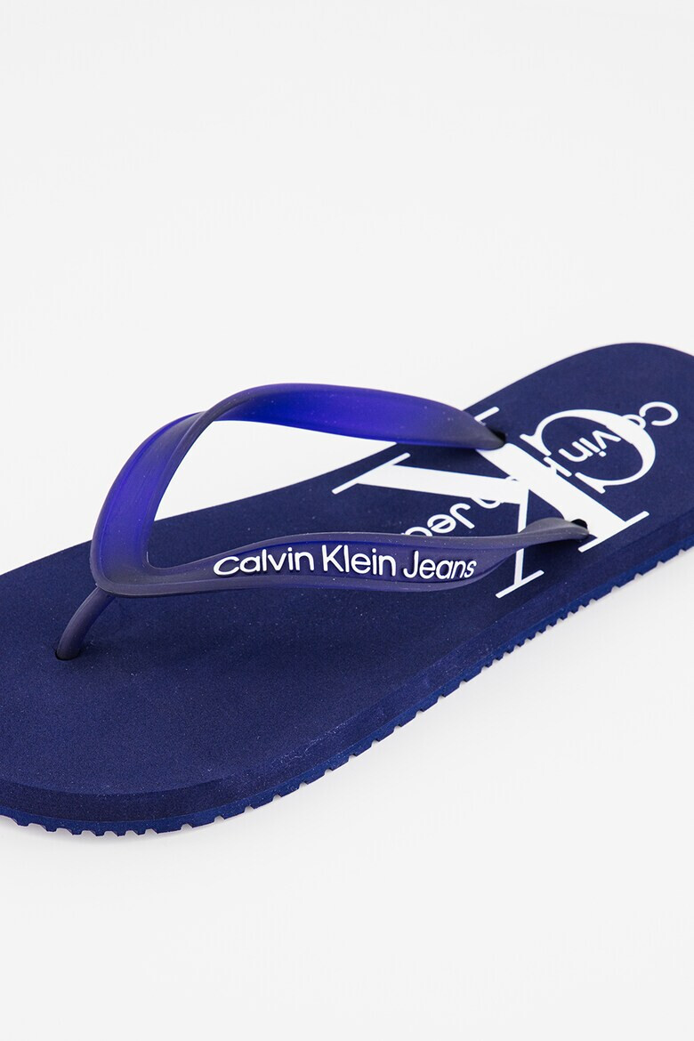 CALVIN KLEIN JEANS Чехли с лого - Pepit.bg