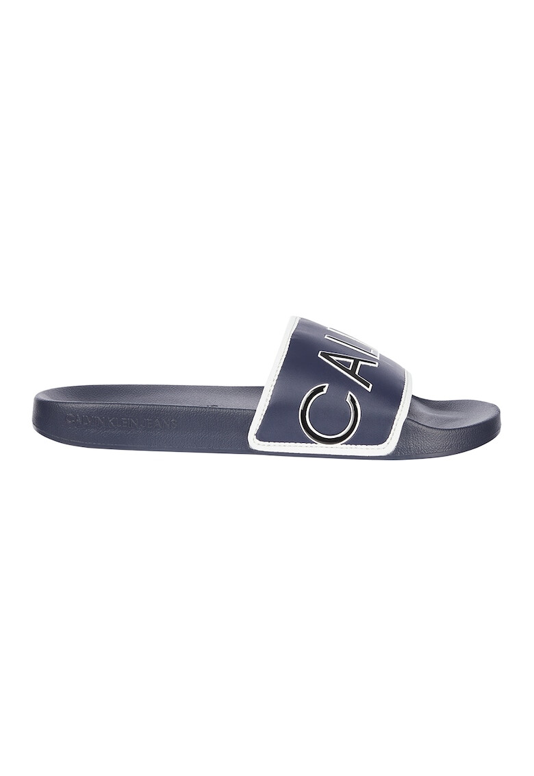 CALVIN KLEIN JEANS Чехли с лого - Pepit.bg