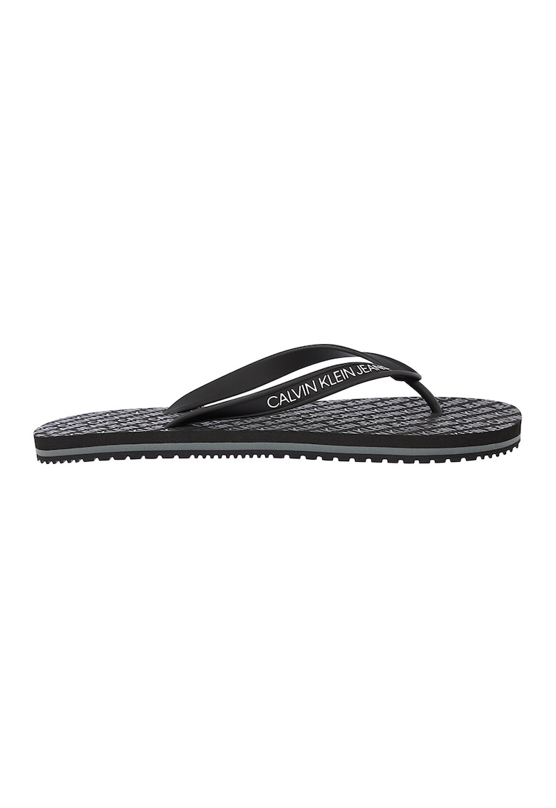 CALVIN KLEIN JEANS Чехли с лого - Pepit.bg