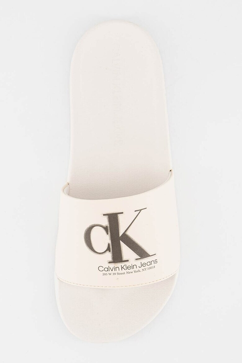 CALVIN KLEIN JEANS Чехли с лого - Pepit.bg