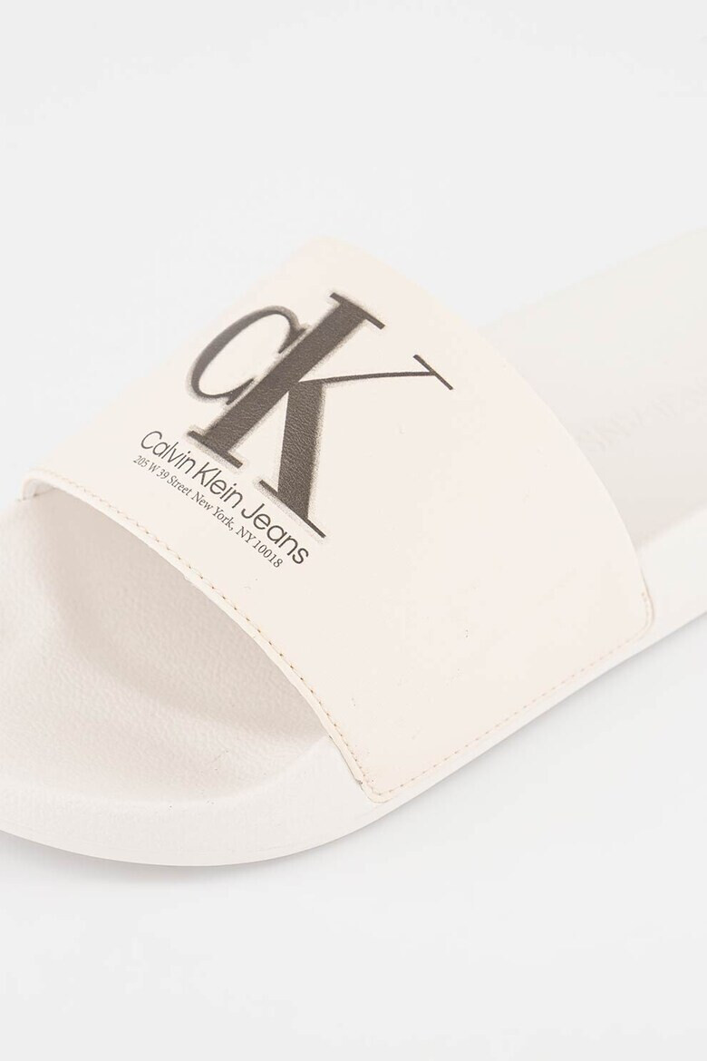 CALVIN KLEIN JEANS Чехли с лого - Pepit.bg