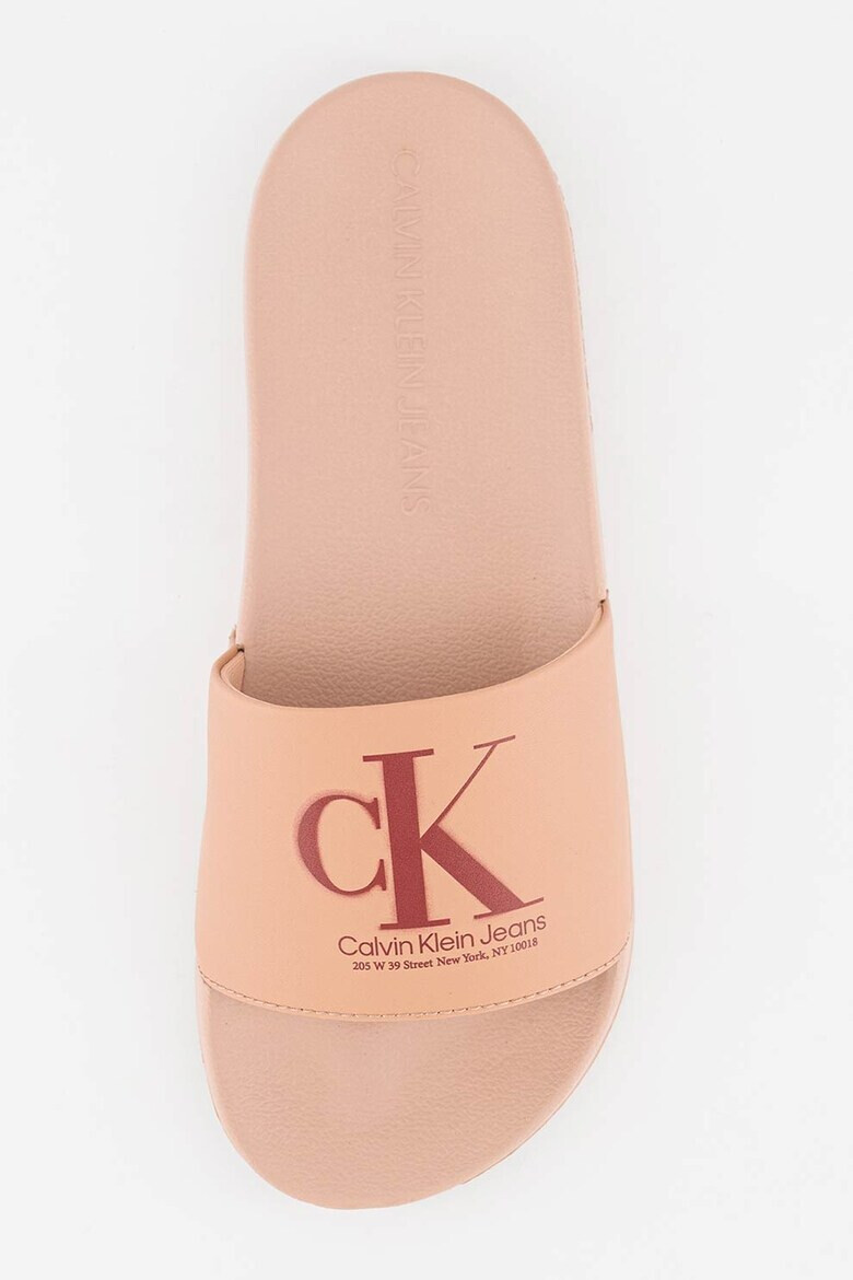 CALVIN KLEIN JEANS Чехли с лого - Pepit.bg
